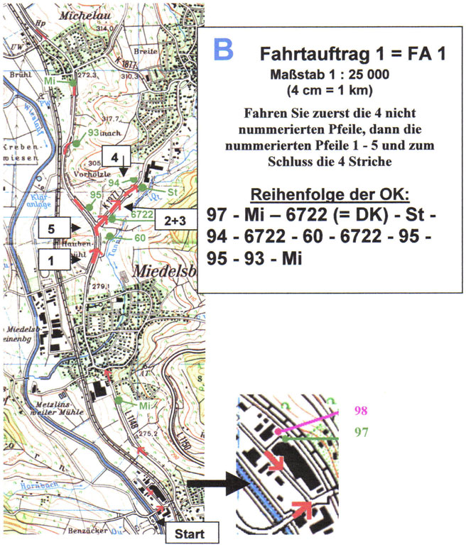 Fahrtauftrag 1B