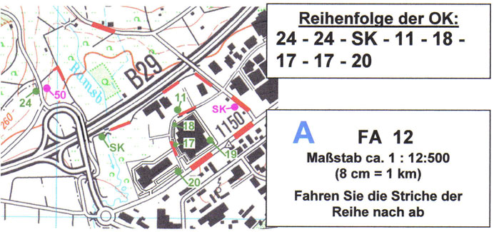 Fahrtauftrag 12A